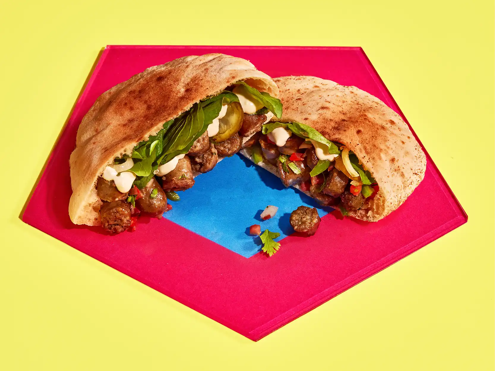 Spiced Sausage Sandwich
