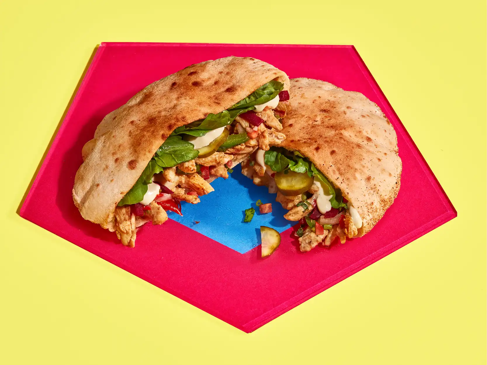 Tamarind Chicken Shawerma